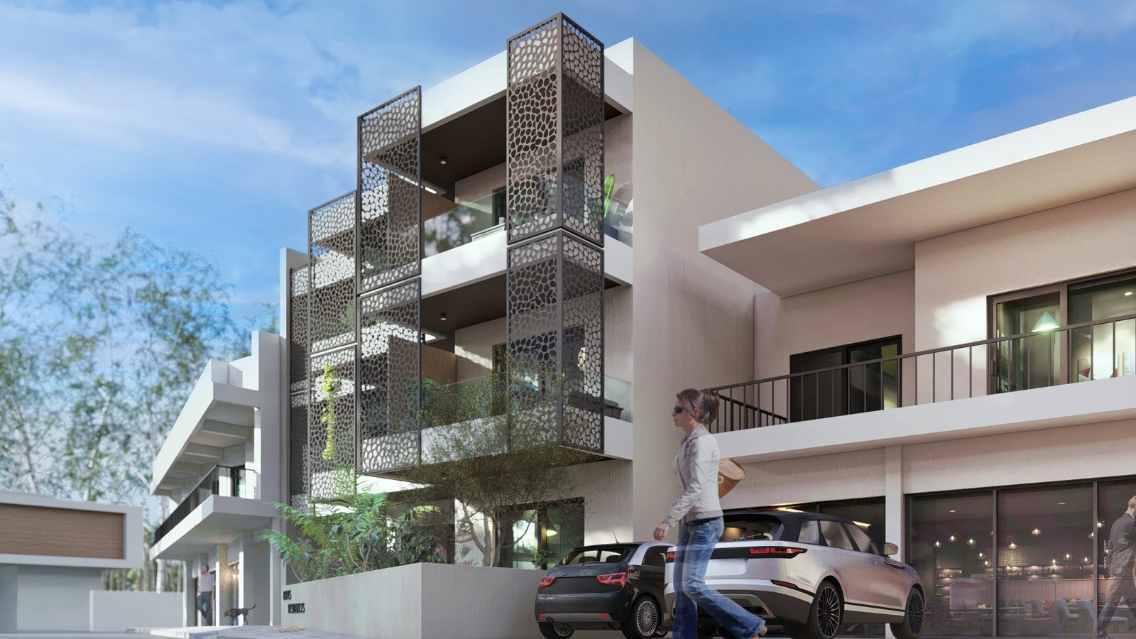 Balconies and screens