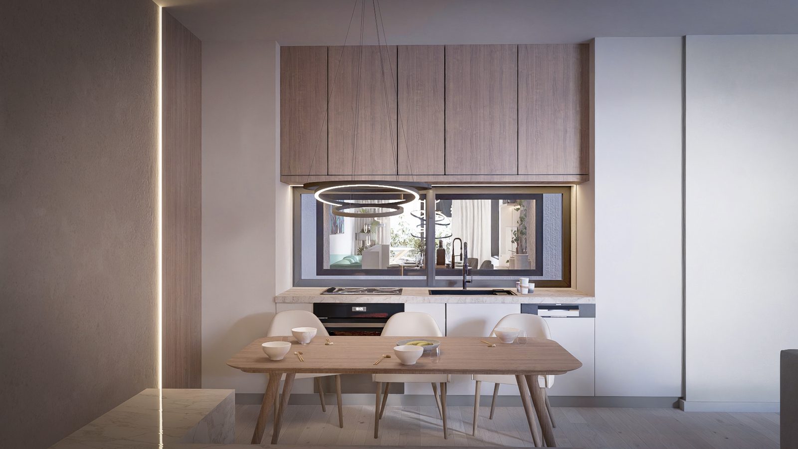 Kitchen and dining