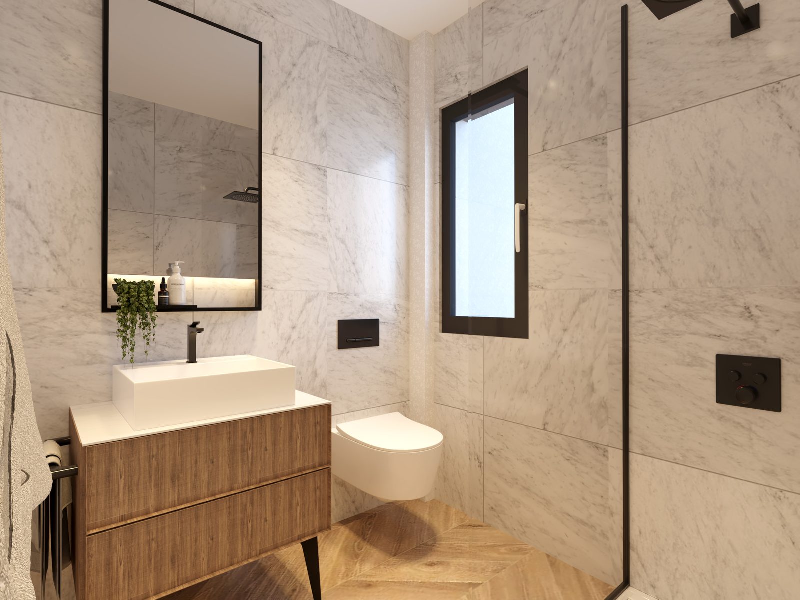 Ensuite bathroom