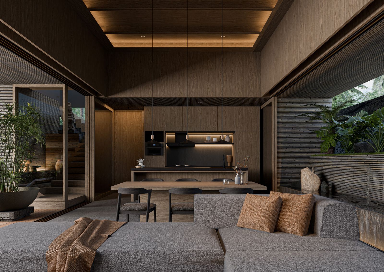 Kitchen and dining